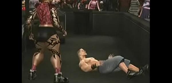  Rochelle vs John Cena clip